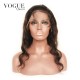 Body Wave Human Hair 13x6 Lace Front  Wigs Natural Color  Virgin Hair